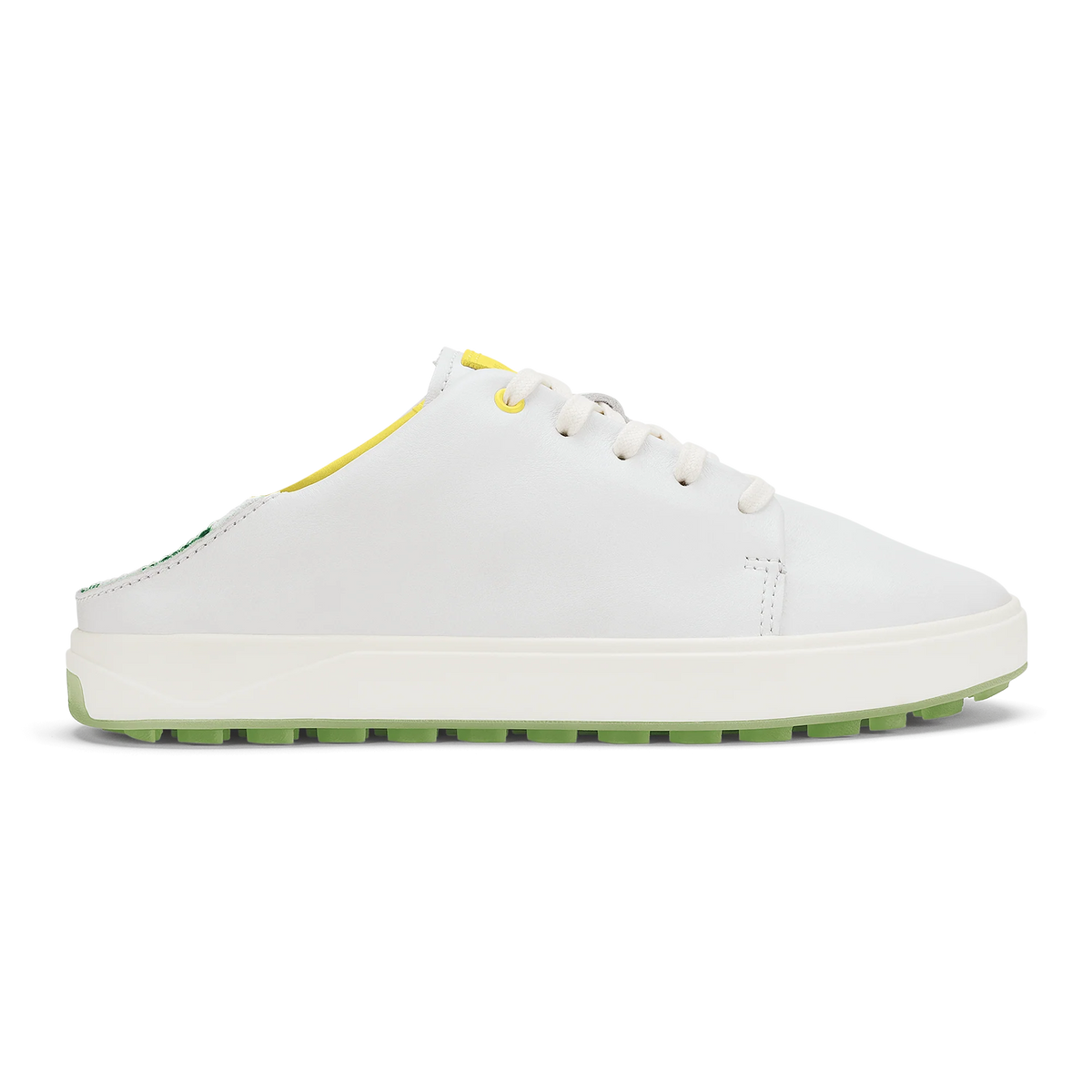 Wailea - Bright White / Medium Green