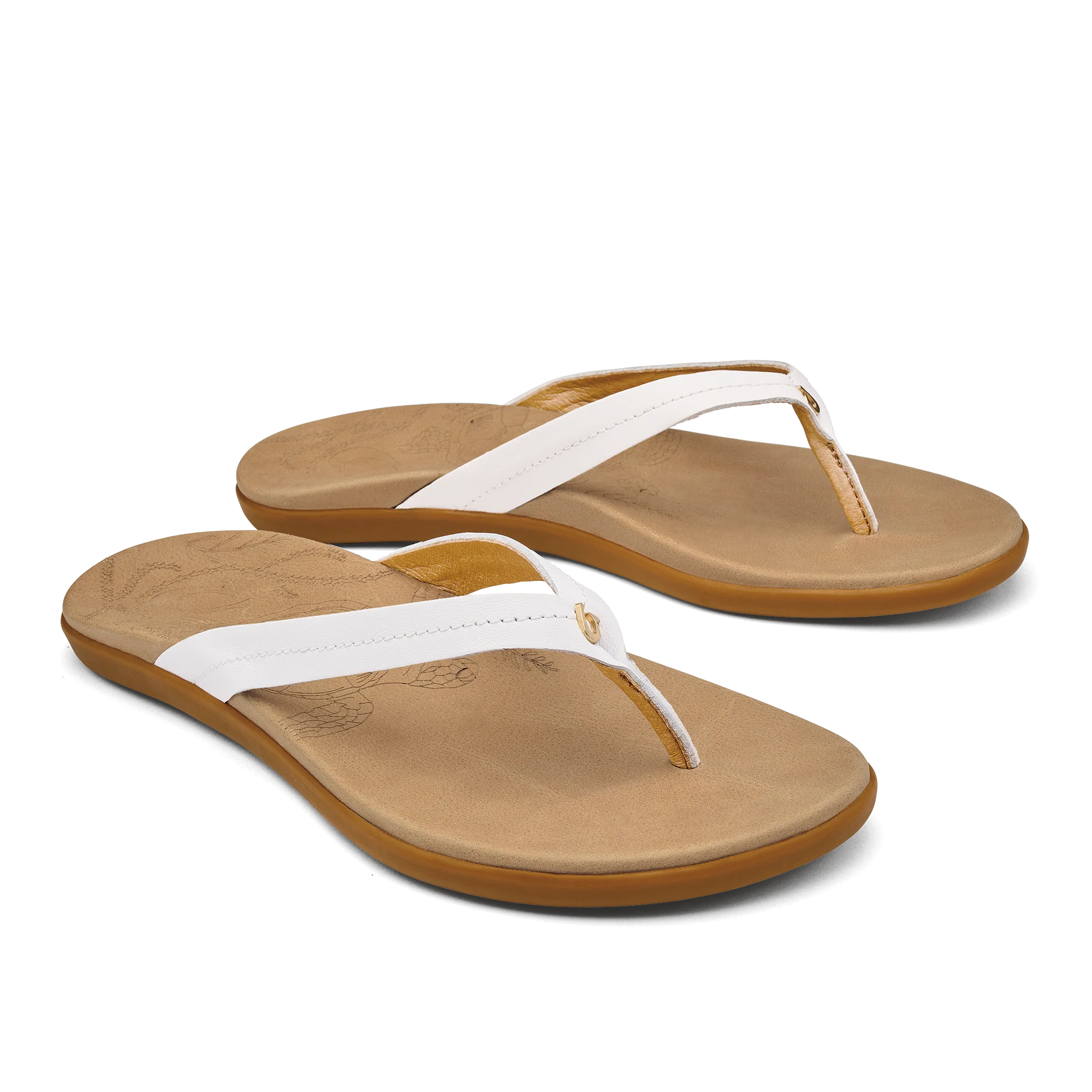 Honu - Bright White / Golden Sand