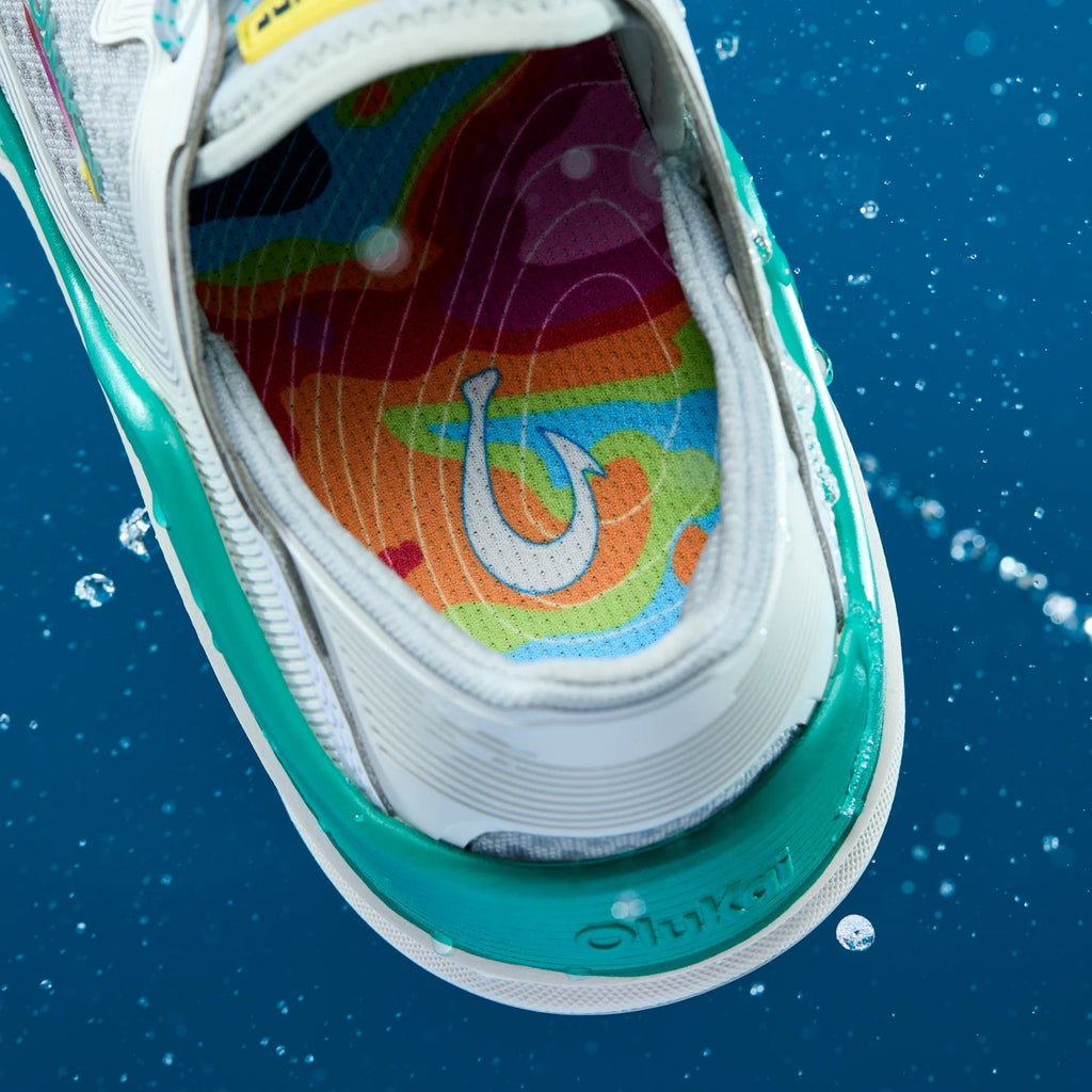 ‘Ahi - Cloud Grey / Bright White