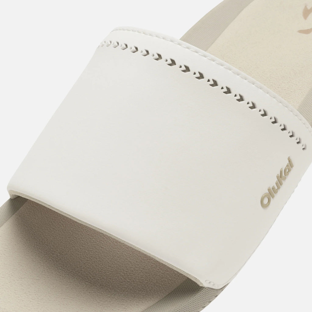 Ulele Slide  -  Bright White / Tapa
