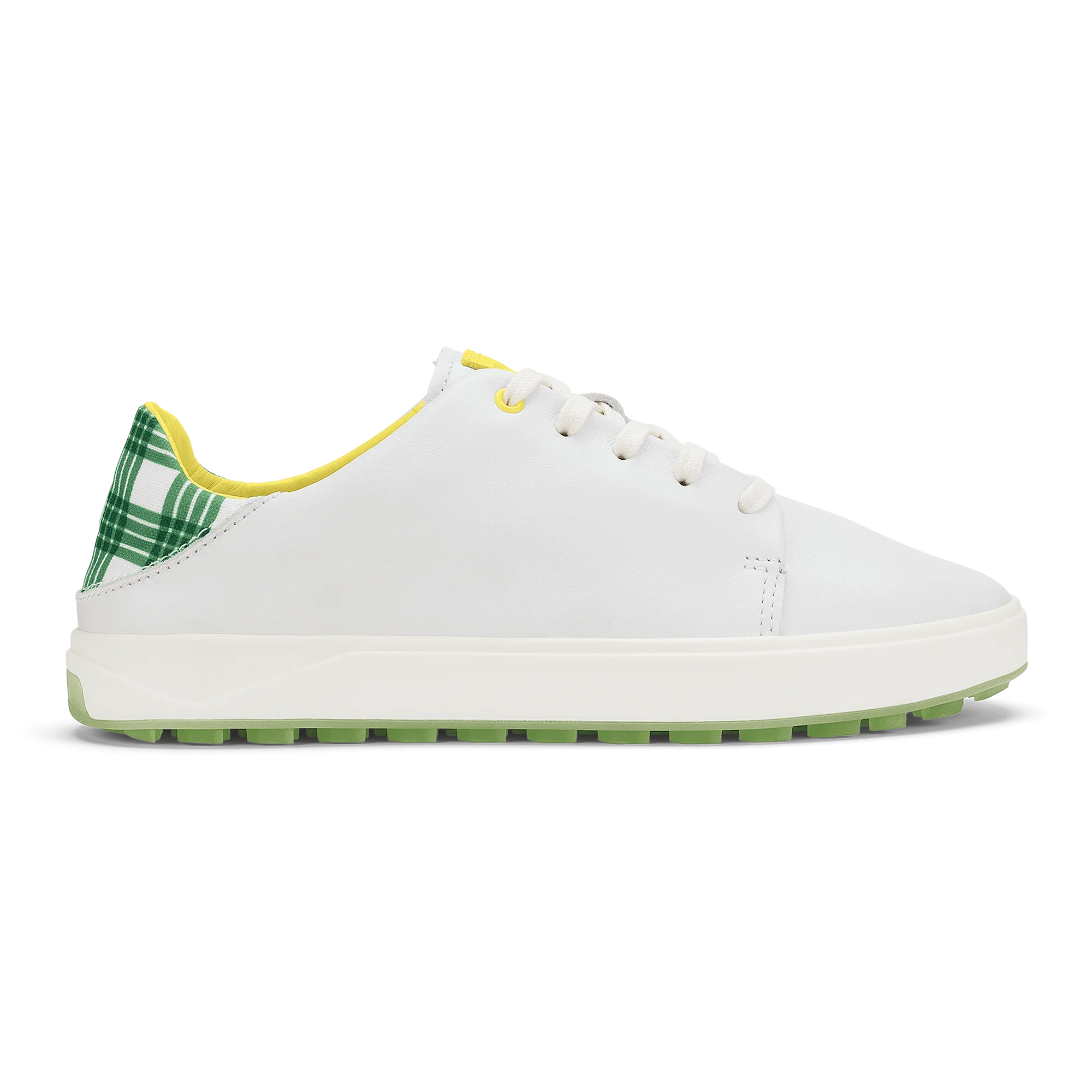 Wailea - Bright White / Medium Green