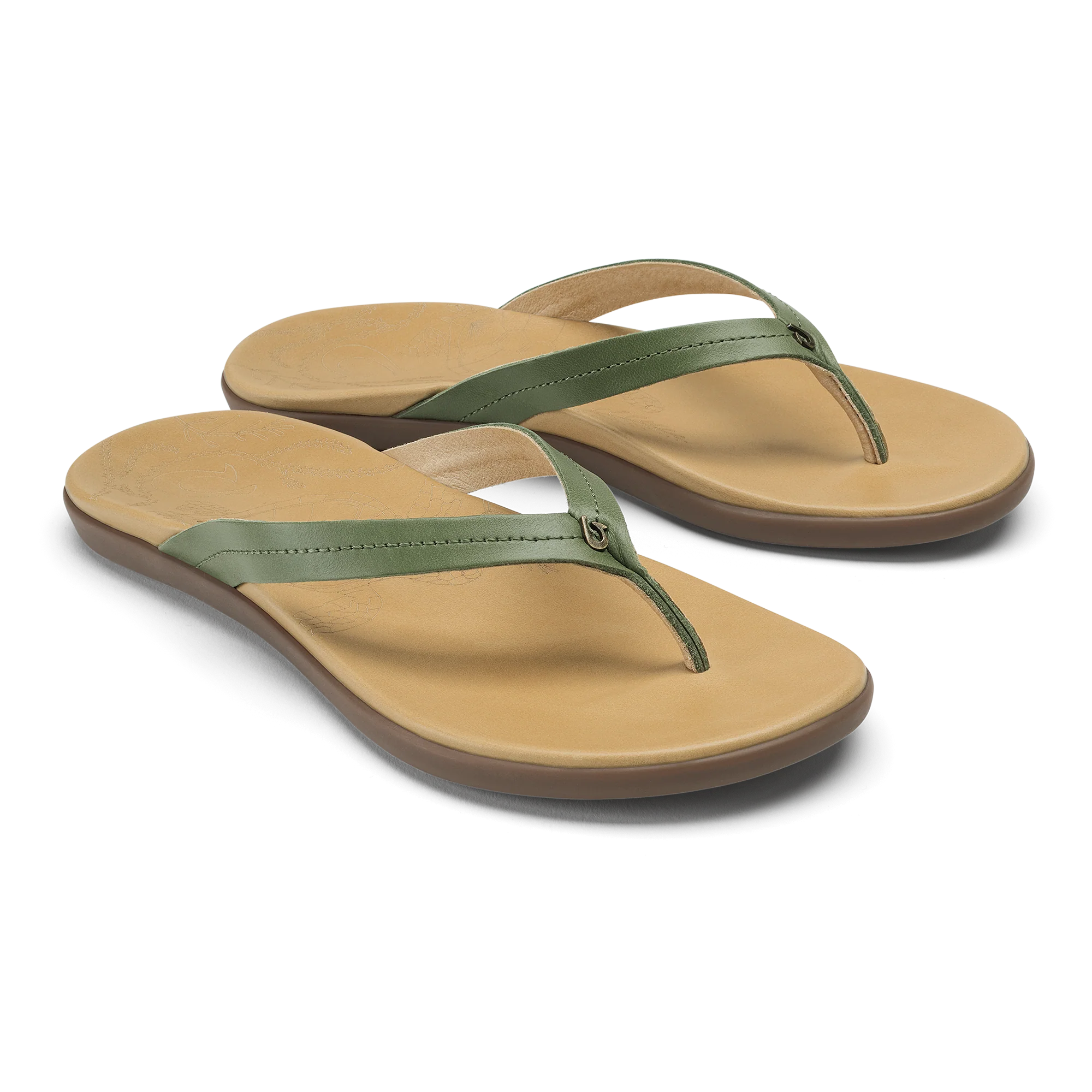 Honu  -  Green Olive / Golden Sand